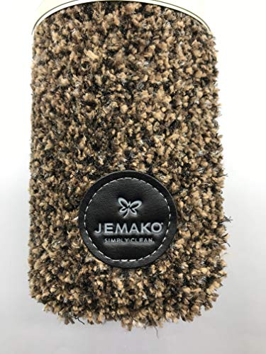 Jemako Fußmatte, Schmutzfangmatte in - BRAUN -, Größe M, ca. 73 x 52 cm, Herlitz Cool Gel Stift von Jemako