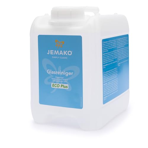 Jemako Glas-Reiniger ECO Plus 2l Kanister inkl. Wäschenetz von Jemako