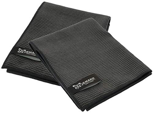Jemako Trockentuch "TAUPE" (45 x 60) cm im 2er Set inkl. Sinland feinmaschiges Wäschenetz (2) von Jemako