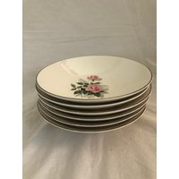 Vintage Blumen Rosen Servierschüsseln - 6Er Set von JemandScout