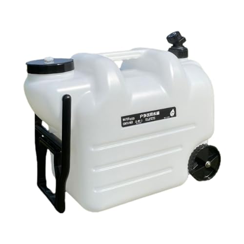 Jemora 28L Wasserkrug, Camping-Wasserbehälter, tragbarer Wassertank mit Zapfhahn für Camping im Freien von Jemora