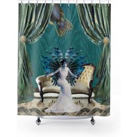 Meerjungfrau-Duschvorhänge von JemsUpcycling