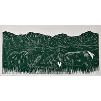 Mehlsack Küchentuch Geschirrtuch Colorado Elk von JenGStudios