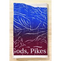 Mehlsack Küchentuch Geschirrtuch Colorado Gebirgskette Pikes Peak 14Er von JenGStudios