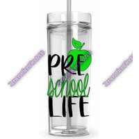 Pre School Life Tumbler, Lehrer Geschenk Für Lehrer, Schulende Geschenk, Wertschätzung, Lehrerleben, Vorschulleben von JenerationFindzCo