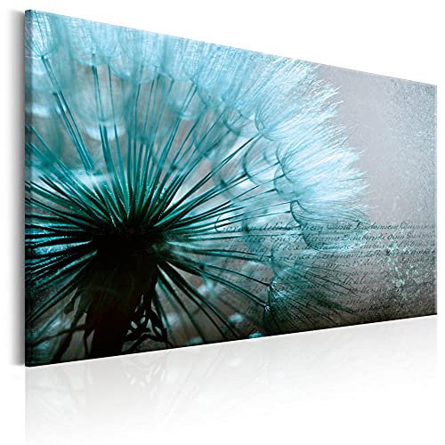 Diamant Painting Vollbohrer Set Große Blauer Löwenzahn 40x80cm/16x32inch Square Drill DIY 5D Diamant Malerei Number Kits Crystal Strass Diamond Stickerei Kreuzstich Arts Craft Schlafzimmer Wanddekor von Jengeer