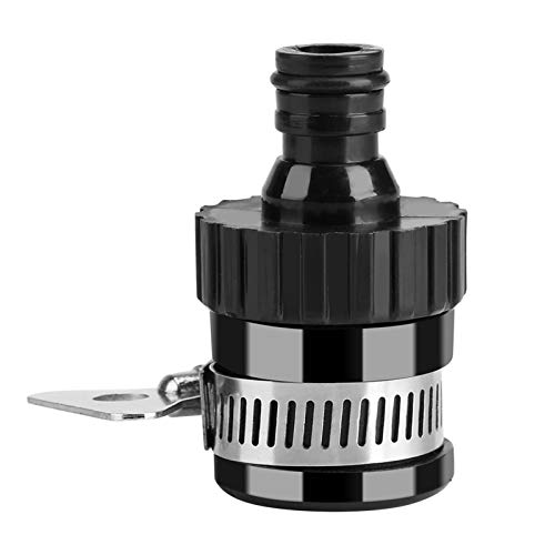 Aussenhahn Adapter, Universal Wasserhahn Adapter Verbindungsstück, Mischbatterie Gartenschlauch Rohr Verbinder (<20 mm Durchmesser, ohne Gewinde) (1 Stück) von Jenngaoo