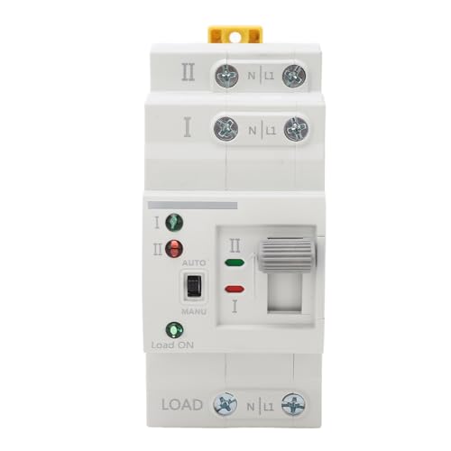 Dual Power Automatischer Transferschalter, G2R-63Ⅱ ATS 2P 63A Automatischer Transferschalter Elektrische Wahlschalter Generatorschaltung Schnellwechselregler von Jenngaoo