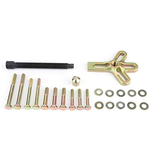 13 Stück Lenkrad Abzieher Kit, Kurbelwellen Riemenscheibe Harmonic Balancer Abzieher Set Werkzeug zur Reparatur von Autoreparaturen von Jenngaoo