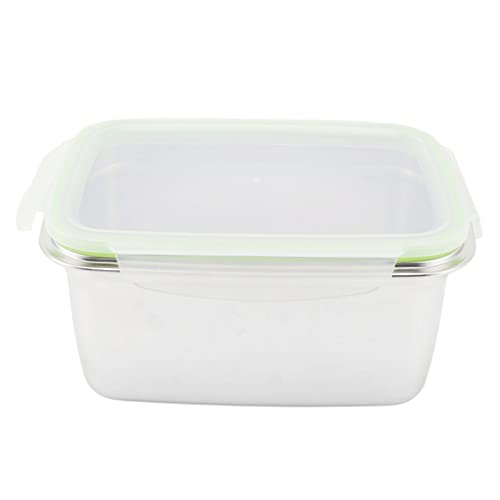 Jenngaoo Edelstahl Lunchbox Lebensmittelbehälter Leakproof, 1.0L Rostfreier Behälter ufsicher Stapelbar Mikrowellengeeignet für Büro Schule Picknick Outdoor (2800ml) von Jenngaoo