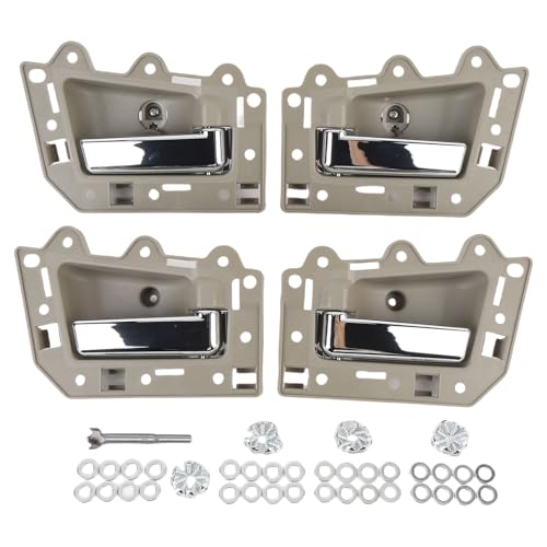 Jenngaoo Graue Innenhängelgriffe für 4PCs langlebig von Jenngaoo