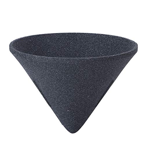 Jenngaoo Kaffeefilter Teefilter Kegelförmig, 50 Mikrometer Loch Aluminiumoxid Filterzubehör für Kaffeezubereitung Teeaufguss von Jenngaoo