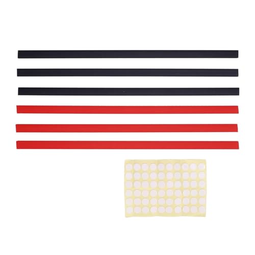 Jenngaoo Kaffeekapselhalter Wandmontage, Unterküchenspeicherstreifen aus PVC mit Haftklebeband für horizontale und vertikale Aufbewahrung von Kaffeekapseln aller Marken in Küchensc (3 schwarz + 3 rot) Jenngaoo Kaffeekapselhalter Wandmontage, Unterküchenspeicherstreifen aus PVC mit Haftklebeband für horizontale und vertikale Aufbewahrung von Kaffeekapseln aller Marken in Küchensc (3 schwarz + 3 rot) von Jenngaoo