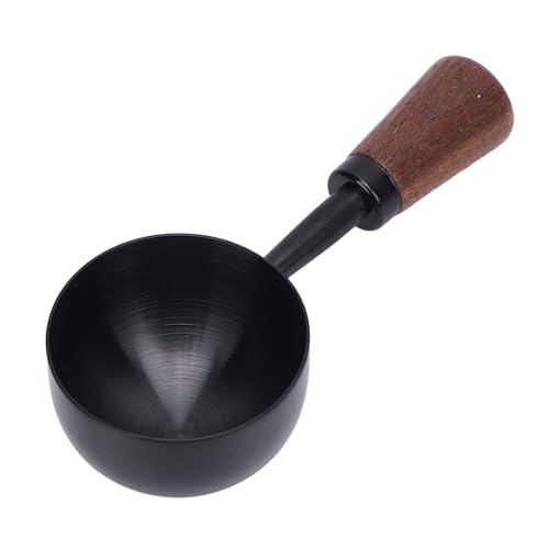 Jenngaoo Kaffeelöffel Edelstahl 304 mit Holzgriff, Messlöffel für Kaffeebohnen Teeblätter Backzutaten, Ergonomischer Küchenhelfer zum Portionieren mit Antirutsch-Design, Langlebige (L 30 ml schwarz) Jenngaoo Kaffeelöffel Edelstahl 304 mit Holzgriff, Messlöffel für Kaffeebohnen Teeblätter Backzutaten, Ergonomischer Küchenhelfer zum Portionieren mit Antirutsch-Design, Langlebige (L 30 ml schwarz) von Jenngaoo