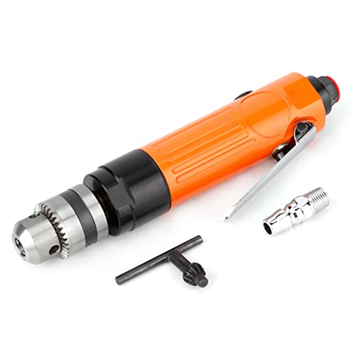 Jenngaoo Pneumatische Bohrmaschine Hochgeschwindigkeit 3/8 Zoll, 1.5-10mm Spannfutter mit Einstellbarer Griff für Bohrungen, Schleifen und Gravurarbeiten in Werkstätten von Jenngaoo