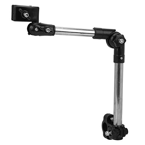 Jenngaoo Universal Fahrradhalterung Halterung, Faltbarer Fahrradschirm Rahmenständer Regenschirm Klemmgriff für Kinderwagen Rollstuhl Roller Golf Cart von Jenngaoo