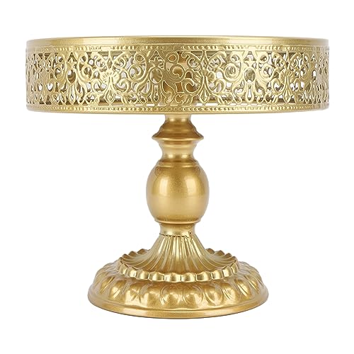 Kuchenständer Set, Goldener Dessertständer Runder Kuchenhalter, Metall Leckerei Display Cupcake Ständer Desserthalter Für Hochzeiten, Geburtstage, Partys(M) von Jenngaoo