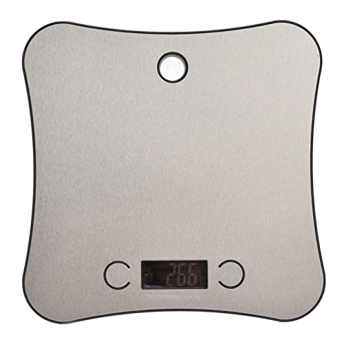 Küchenwaage, Digitale Gramm Und Unzen Lebensmittelwaage Hochpräzise Digitale Waage Mit 5 Kg Kapazität Und LCD Display Zum Kochen, Backen von Jenngaoo