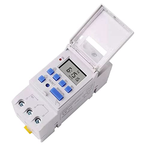LCD Digital Timer Relais, 220 V 16 A Programmierbarer Timer Schalter Einstellbarer Timer Schalter, Digitales Timer Relais Digitale Anzeige Zeitschaltuhr Relais Elektronisches Timer Modul LCD Digital Timer Relais, 220 V 16 A Programmierbarer Timer Schalter Einstellbarer Timer Schalter, Digitales Timer Relais Digitale Anzeige Zeitschaltuhr Relais Elektronisches Timer Modul von Jenngaoo