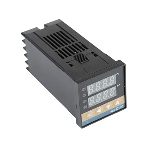 PID Temperaturregler, REX-C100FK02 V DN DK 100–240 V Mit SSR Halbleiterrelais (REX-C100FK02-V*DN SSR DK 100-240V) von Jenngaoo