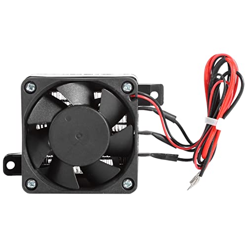 PTC Heizung, Konstante Autowindheizung, Mini Luftheizung Elektrischer mit Lüfter Heizlüfter Konstante Temperatur Heizelement für Camping, Wohnmobil, Boot, Autoheizung (12V 150W) von Jenngaoo
