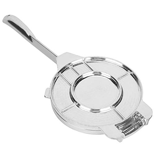 Tortilla Presse, 16cm Aluminiumlegierung Mehlpresse Tortilla Maker DIY Kuchen Backformen Werkzeug Küchenutensilien Justierbare Tortilla Press für hausgemachte Tortillas von Jenngaoo