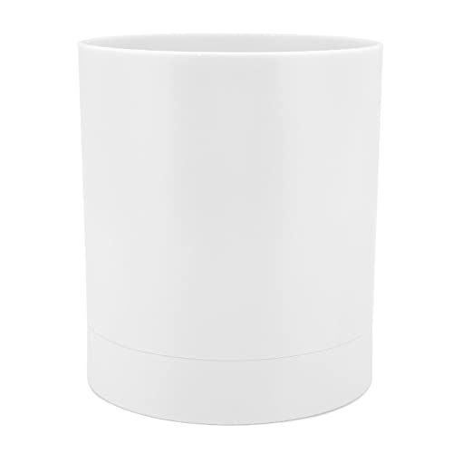 Utensilienhalter, Küchenutensilien Aufbewahrungshalter 360° drehbarer Utensilien Caddy Küchentheken Organizer und Geschirr Aufbewahrungsbehälter(Weiß) von Jenngaoo
