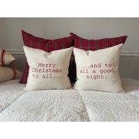2Er Set Weihnachtskissen von JenniferHeleneHome