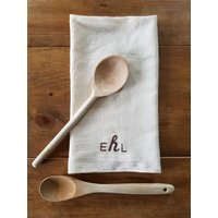 Monogramm Geschirrtuch - Personalisiert Monogramm Geschirrtuch - Personalisiert von JenniferHeleneHome
