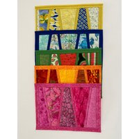 Handgemachte Gequiltete Patchwork-Tischsets in Wunderschönen Farben Aus Baumwollstoff Und Passenden Mustern von JennigjeMadeThis