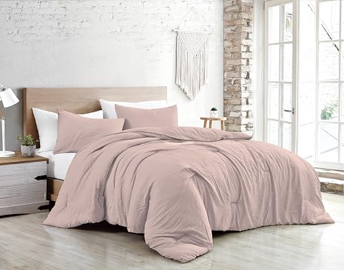 Jenny Sesal Bettwäsche-Set – unifarben – hergestellt in Italien – Doppelbett – Einzelbett – französisches Bett – Bettbezug + Kissenbezüge (Puder, Einzelbett) von Jenny Sesal