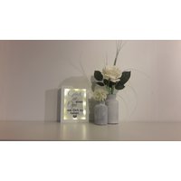 Beleuchteter Bilderrahmen Mit Spruch, Glück Ist...opa..., Leuchtrahmen von JennysDekoWerkstatt