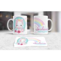 Personalisierte Tasse Einhorn, Name, Geschenk, Sublimation, Spruch, Tasse, Wunschtext Wunschname, Bedruckt, Kind, Freundin, Einhorn Fan Personalisierte Tasse Einhorn, Name, Geschenk, Sublimation, Spruch, Tasse, Wunschtext Wunschname, Bedruckt, Kind, Freundin, Einhorn Fan von JennysKreativstube