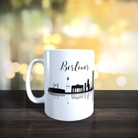 Personalisierte Tasse Mit Skyline Von Deinem Wohnort Und Einem Spruch Oder Namen, Geschenk, Muttertag, Geburtstag von JennysKreativstube