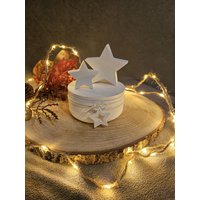 Geschenkdose Stern, Weihnachtsdeko Weihnachten, Advent, Pralinendose, Geschenk von Jennysplotterwelt
