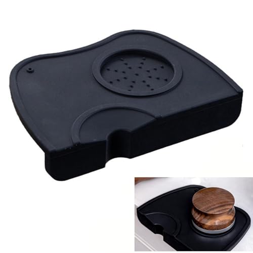 Kaffeetampingpad Silikon Espresso Tamper Pad Rutschfeste Kaffeepad für Barista Werkzeuge, Extra Stabile Kaffeetamping Unterlage für Zuhause, Küche, Theke, Café Ideal als Kaffee Zubehör Geschenk (M) Kaffeetampingpad Silikon Espresso Tamper Pad Rutschfeste Kaffeepad für Barista Werkzeuge, Extra Stabile Kaffeetamping Unterlage für Zuhause, Küche, Theke, Café Ideal als Kaffee Zubehör Geschenk (M) von Jennytim