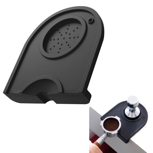 Kaffeetampingpad Silikon Espresso Tamper Pad Rutschfeste Kaffeepad für Barista Werkzeuge, Extra Stabile Kaffeetamping Unterlage für Zuhause, Küche, Theke, Café Ideal als Kaffee Zubehör Geschenk (S) von Jennytim