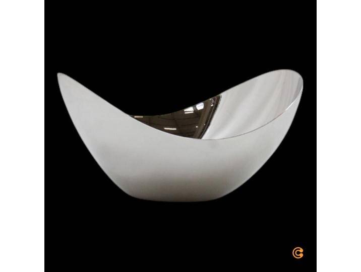 B-Ware Georg Jensen Bloom Edelstahl Schale Dekoschale Dekorative Schüssel Obst medium von Jensen