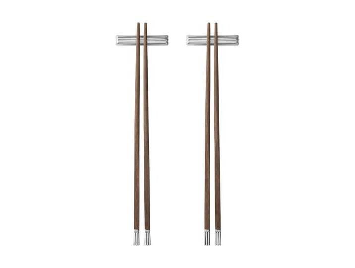 Georg Jensen Essstäbchen Bernadotte, silberfarben weiß von Jensen