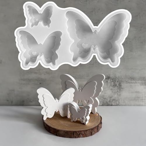 Schmetterling Gießformen Silikon Frühling, Silikonformen Gießformen Frühling Schmetterling Gipsformen zum Gießen Silikonform Ostern Giessform Silikon Gießform Schmetterling für DIY Frühlingsdeko (A) Schmetterling Gießformen Silikon Frühling, Silikonformen Gießformen Frühling Schmetterling Gipsformen zum Gießen Silikonform Ostern Giessform Silikon Gießform Schmetterling für DIY Frühlingsdeko (A) von Jenshhch