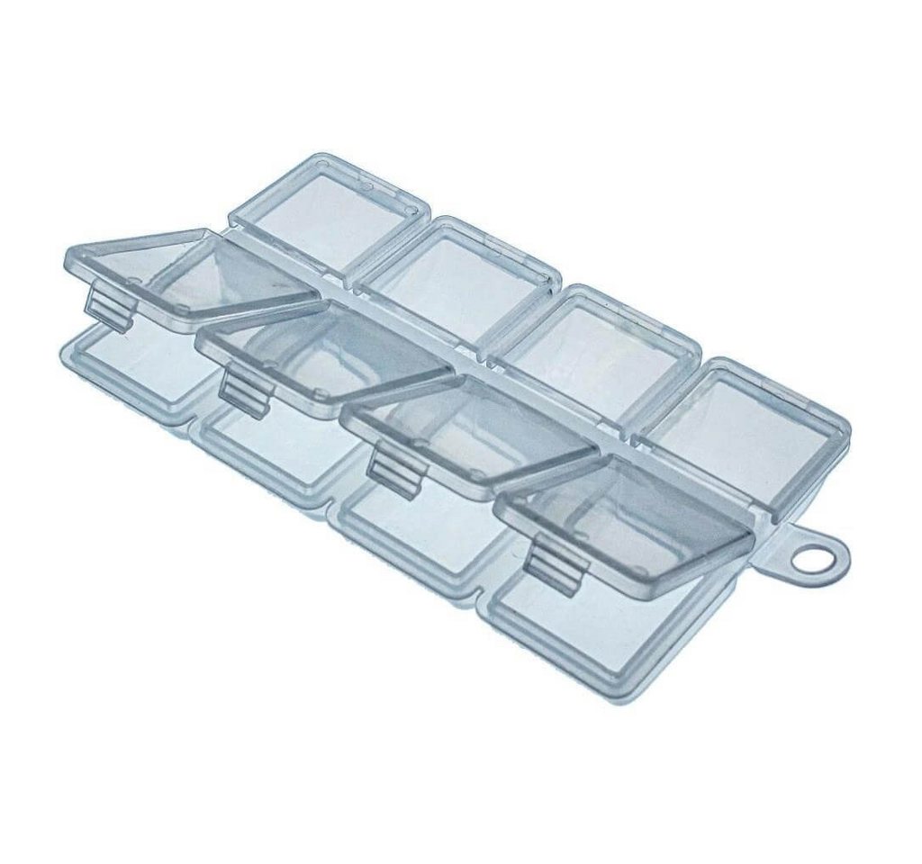 Jenzi Aufbewahrungsbox Jenzi Kunststoffbox Transparent 10,2x6,2x1,3cm Jenzi Aufbewahrungsbox Jenzi Kunststoffbox Transparent 10,2x6,2x1,3cm von Jenzi