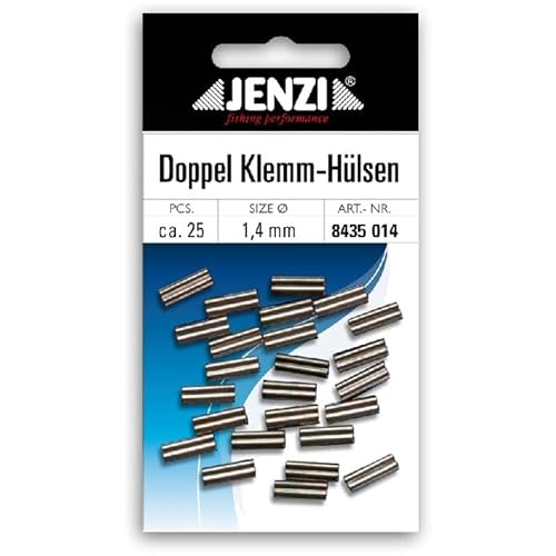 Jenzi Doppel Klemmhülsen 1,4mm 25 Stück von Jenzi