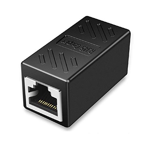 JeoPoom LAN Kupplung Ethernet Netzwerk Kupplung Verbinder RJ45 LAN, Netzwerkkabel Patchkabel Ethernet Kabel Adapter, RJ45 Coupler von JeoPoom