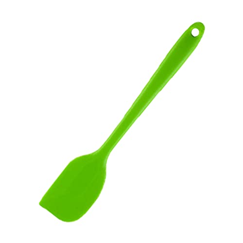 JeoPoom Silikon Spatel, Spatel Teigschaber, Teigschaber Silikon, Hitzebeständig, für Kochen, Backen und Rühren, Spülmaschinenfest und Leicht zu Reinigen(Grün) von JeoPoom