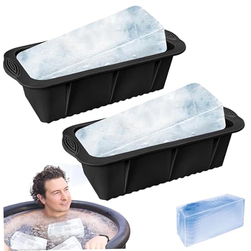 2pcs Eisblockform für Eisbad Blockform 2, 43 lbs Silikonwürfel Formen wiederverwendbar verdickte große Würfelformen für gekühlte Kühler Barkeeper, Silikonformen 2pcs Eisblockform für Eisbad Blockform 2, 43 lbs Silikonwürfel Formen wiederverwendbar verdickte große Würfelformen für gekühlte Kühler Barkeeper, Silikonformen von Jeorywoet