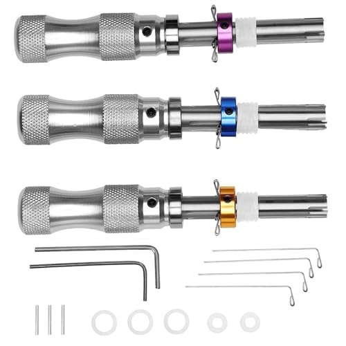 Jeorywoet 3pcs Lock Pick -Set, hexagonaler Schraubenschlüssel -Metall -Sperrungsputzwerkzeug, tragbares Sechskantes -Sechseck -Handwerkzeug für Zuhause Jeorywoet 3pcs Lock Pick -Set, hexagonaler Schraubenschlüssel -Metall -Sperrungsputzwerkzeug, tragbares Sechskantes -Sechseck -Handwerkzeug für Zuhause von Jeorywoet