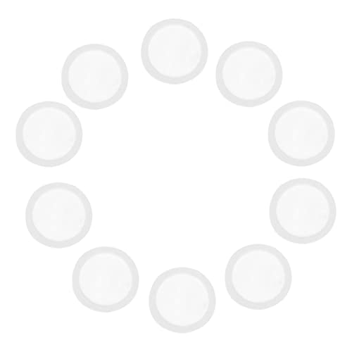 Jeorywoet Flötemembran Mund, Kazoo Flöte Membran transparenter Membranmund 18mm Kazoo Teile Zubehör 10pcs, Kazoo Flöte Membran von Jeorywoet