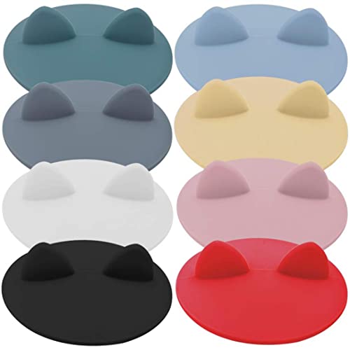 Jeorywoet Katzenohr -Ohr -Silikon -Tasse Cover Lebensmittelqualität Silikon Kaffeetasse Deckel Deckel für Kaffee Tee Trinken Tasse, Kaffeetasse Abdeckung Jeorywoet Katzenohr -Ohr -Silikon -Tasse Cover Lebensmittelqualität Silikon Kaffeetasse Deckel Deckel für Kaffee Tee Trinken Tasse, Kaffeetasse Abdeckung von Jeorywoet