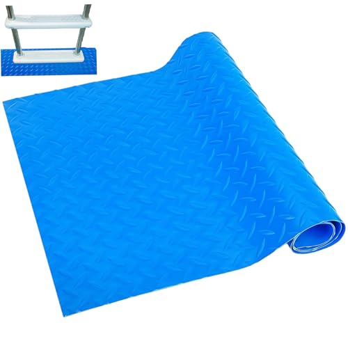Jeorywoet Pool-Leitermatte für oberirdische Pools, Pool-Leitermatte, 35, 4x15, 8 Zoll Nicht rutschfestem PVC-PVC-Schritt für Innenräume, Außen Jeorywoet Pool-Leitermatte für oberirdische Pools, Pool-Leitermatte, 35, 4x15, 8 Zoll Nicht rutschfestem PVC-PVC-Schritt für Innenräume, Außen von Jeorywoet
