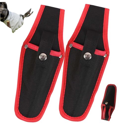 Jeorywoet Pruner, 2pcs Pruner -Scheide 2, 4 x 9, 8 Zoll Rot und schwarz Jeorywoet Pruner, 2pcs Pruner -Scheide 2, 4 x 9, 8 Zoll Rot und schwarz von Jeorywoet
